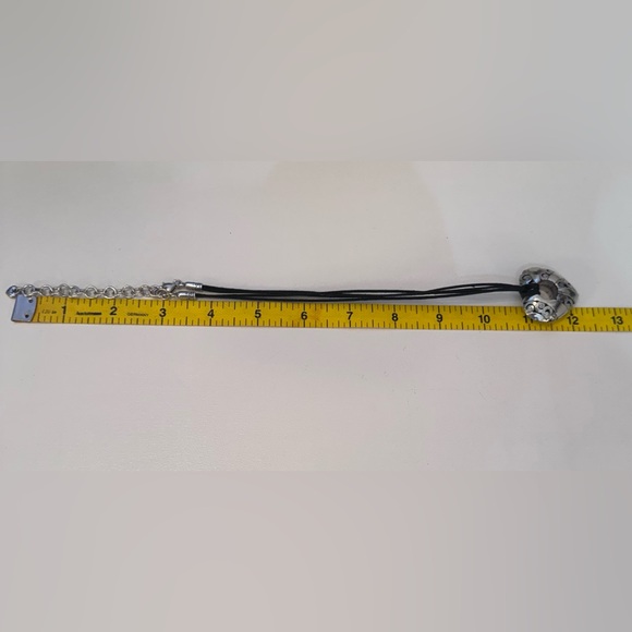 Brighton Kismet Heart Pendant Necklace with Black Cord - Picture 4 of 4